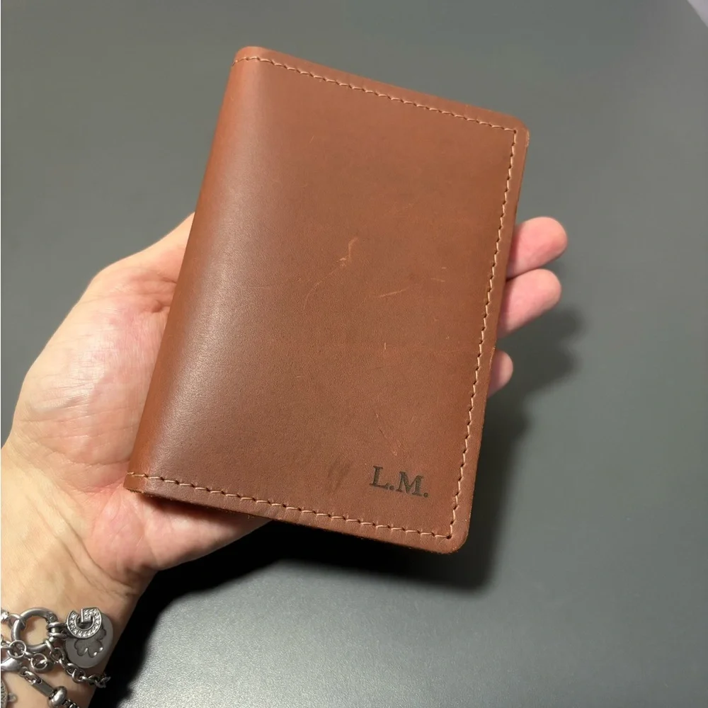 RUSTICO Leather Passport Holder